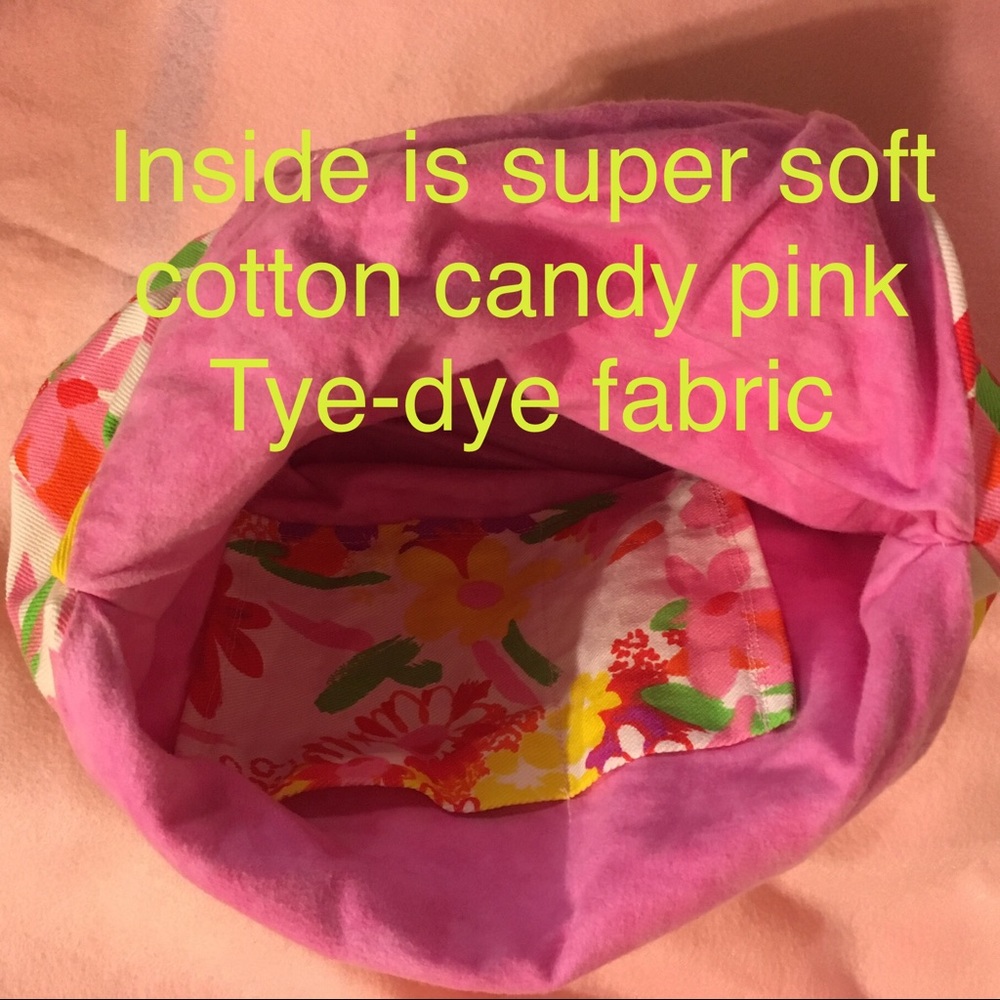 Bright floral Handmade Hobo bag - Picture 2 of 5
